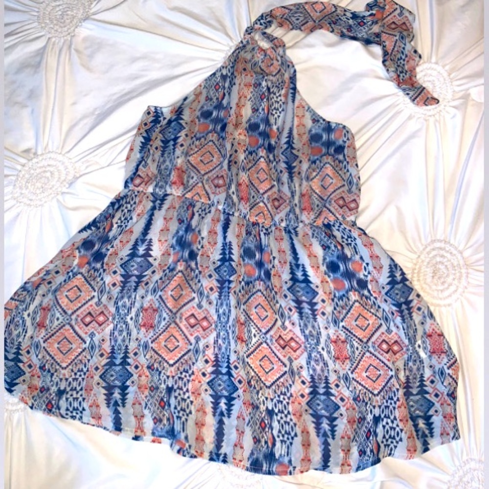 Halter tie Beach Coverup